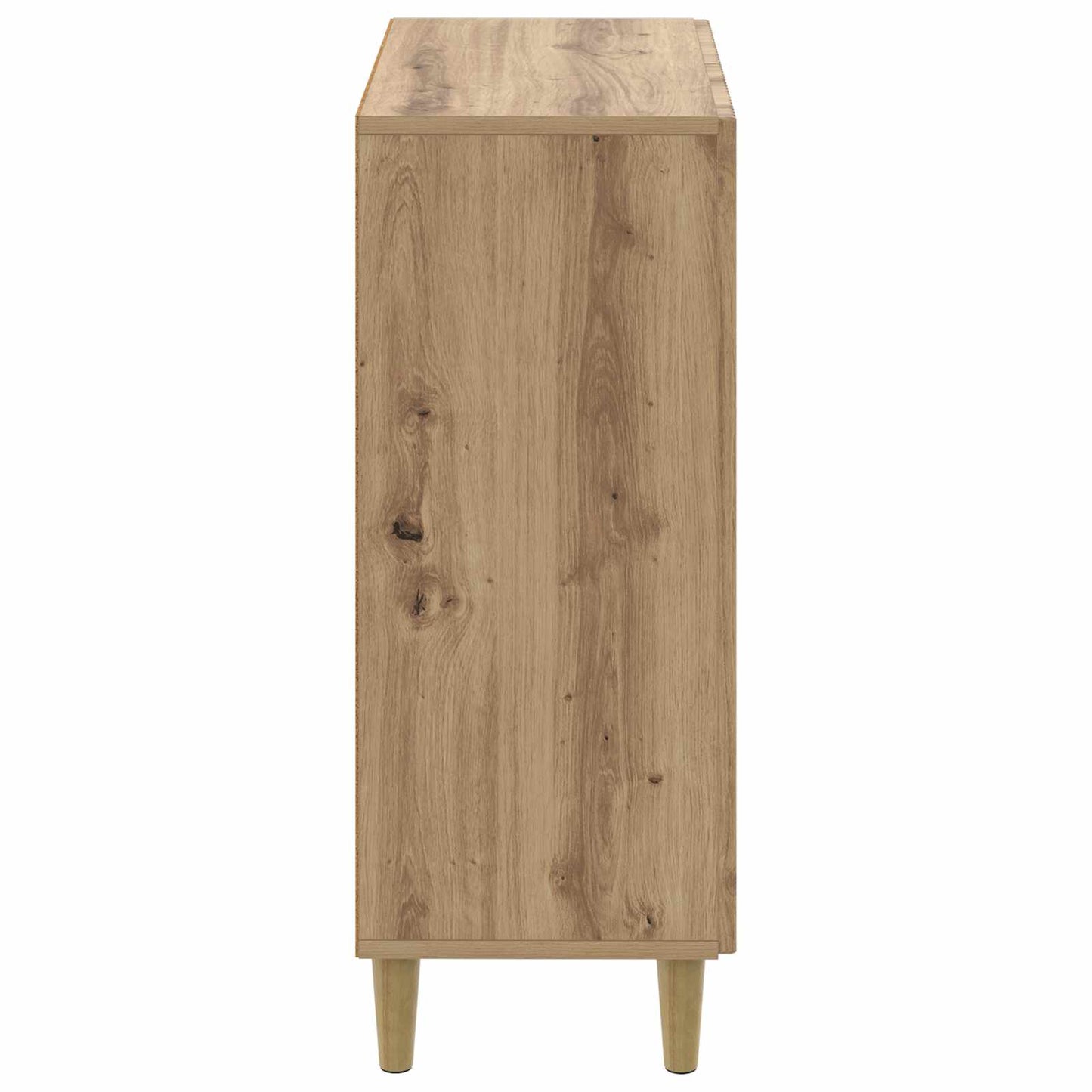 Badkamer Opbergkast ARNHEM Artisanaal eiken 59,5 x 31 x 80 cm