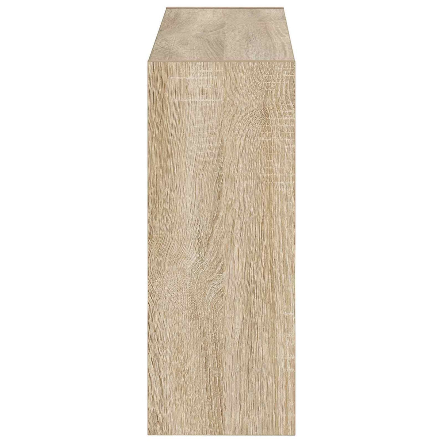 Wandgemonteerde Schoenkast ARNHEM 71 x 17 x 43 cm Bewerkt hout