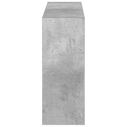 Wandgemonteerde Schoenkast ARNHEM 71 x 17 x 43 cm Bewerkt hout