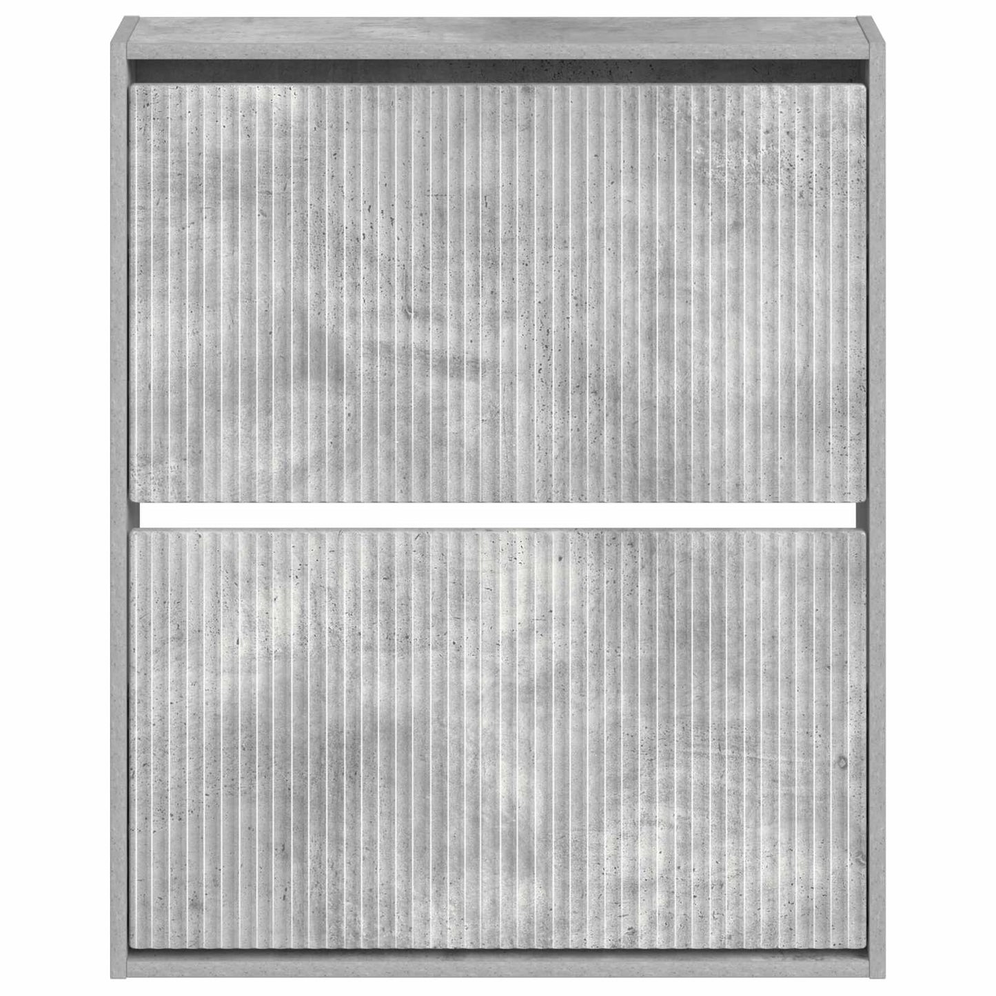 Wandgemonteerde Schoenkast ARNHEM 71 x 17 x 86 cm Bewerkt hout
