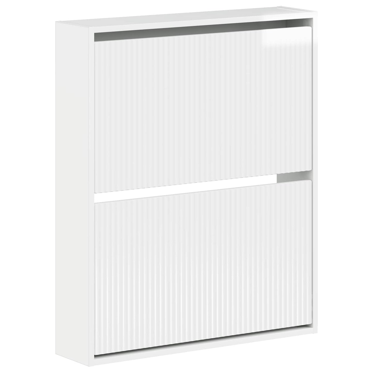 Wandgemonteerde Schoenkast ARNHEM 71 x 17 x 86 cm Bewerkt hout