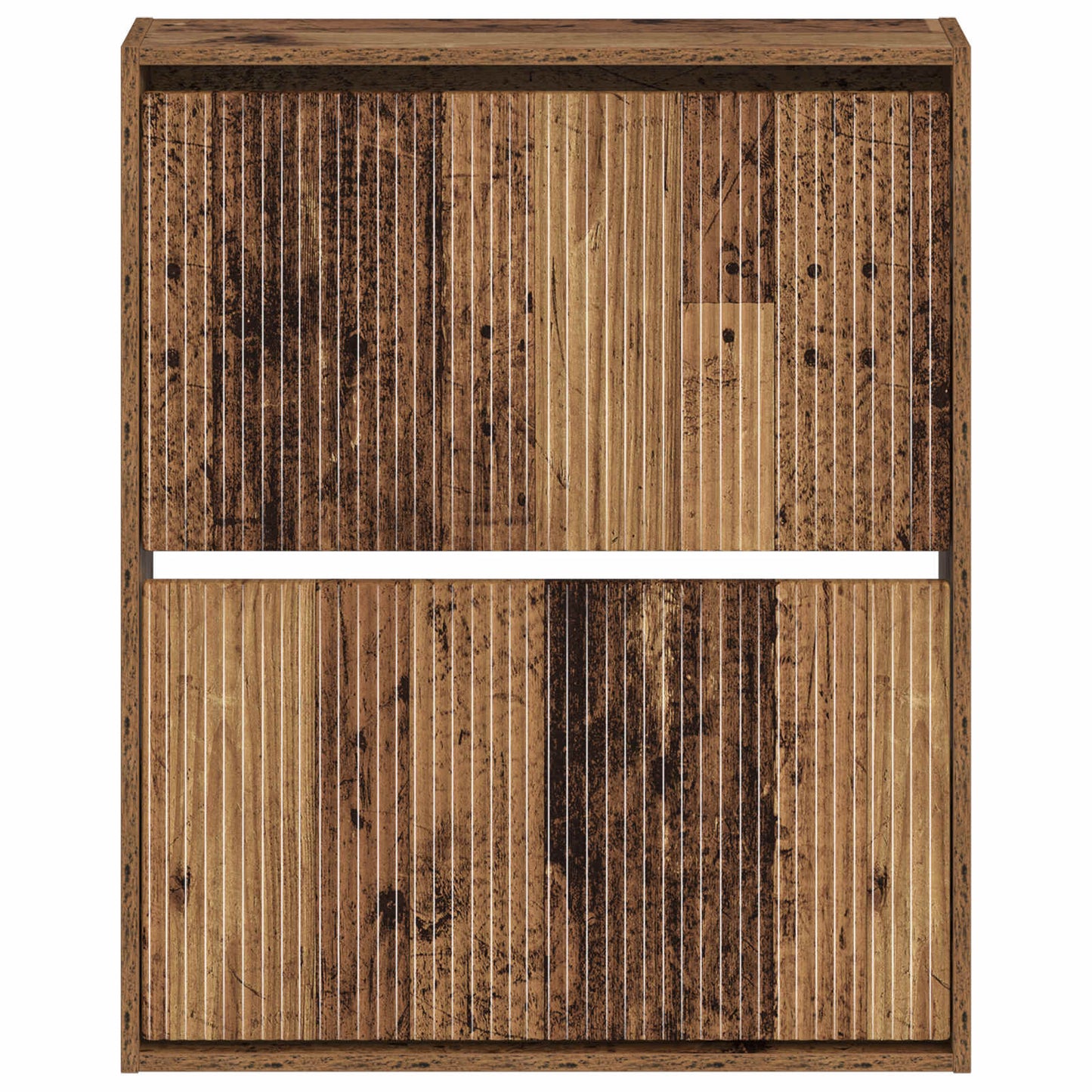 Wandgemonteerde Schoenkast ARNHEM 71 x 17 x 86 cm Bewerkt hout