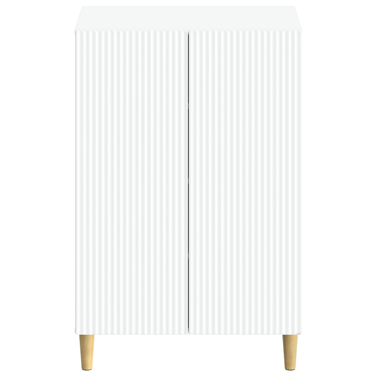 Schoenenkast ARNHEM 59,5 x 39,5 x 90 cm Bewerkt hout Wit