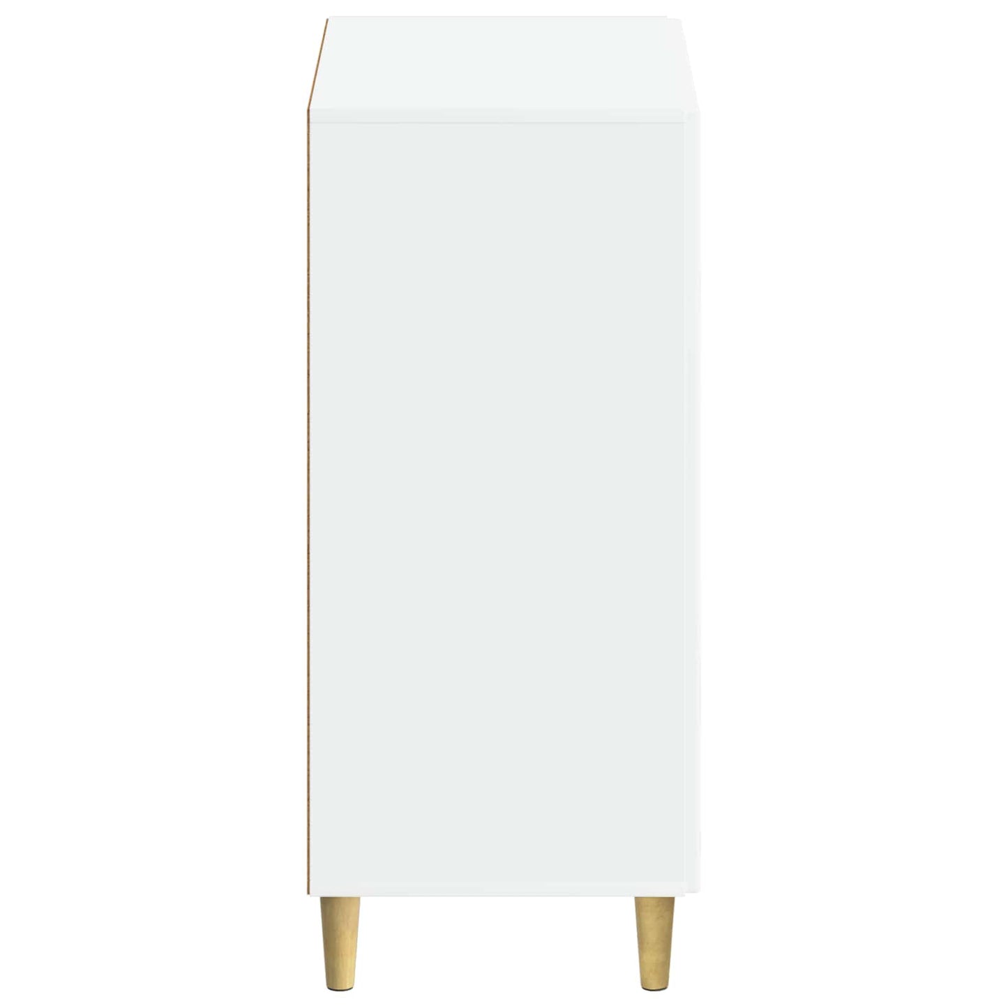 Schoenenkast ARNHEM 59,5 x 39,5 x 90 cm Bewerkt hout Wit