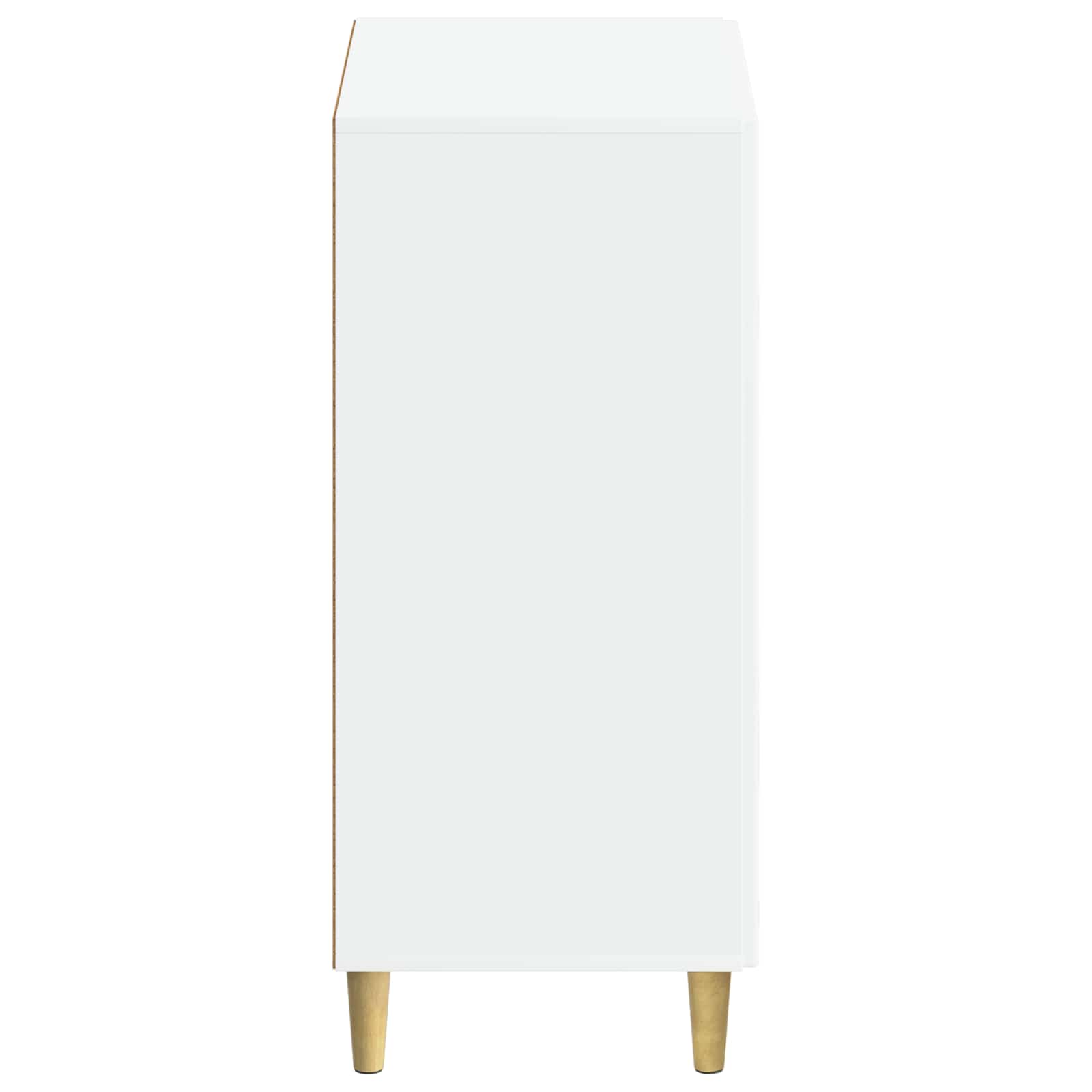 Schoenenkast ARNHEM 59,5 x 39,5 x 90 cm Bewerkt hout Wit