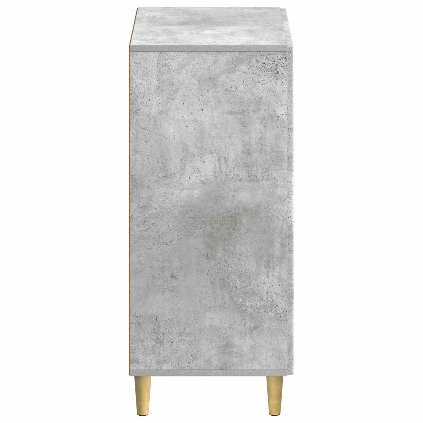 Schoenenkast ARNHEM 59,5 x 39,5 x 90 cm Bewerkt hout Betongrijs