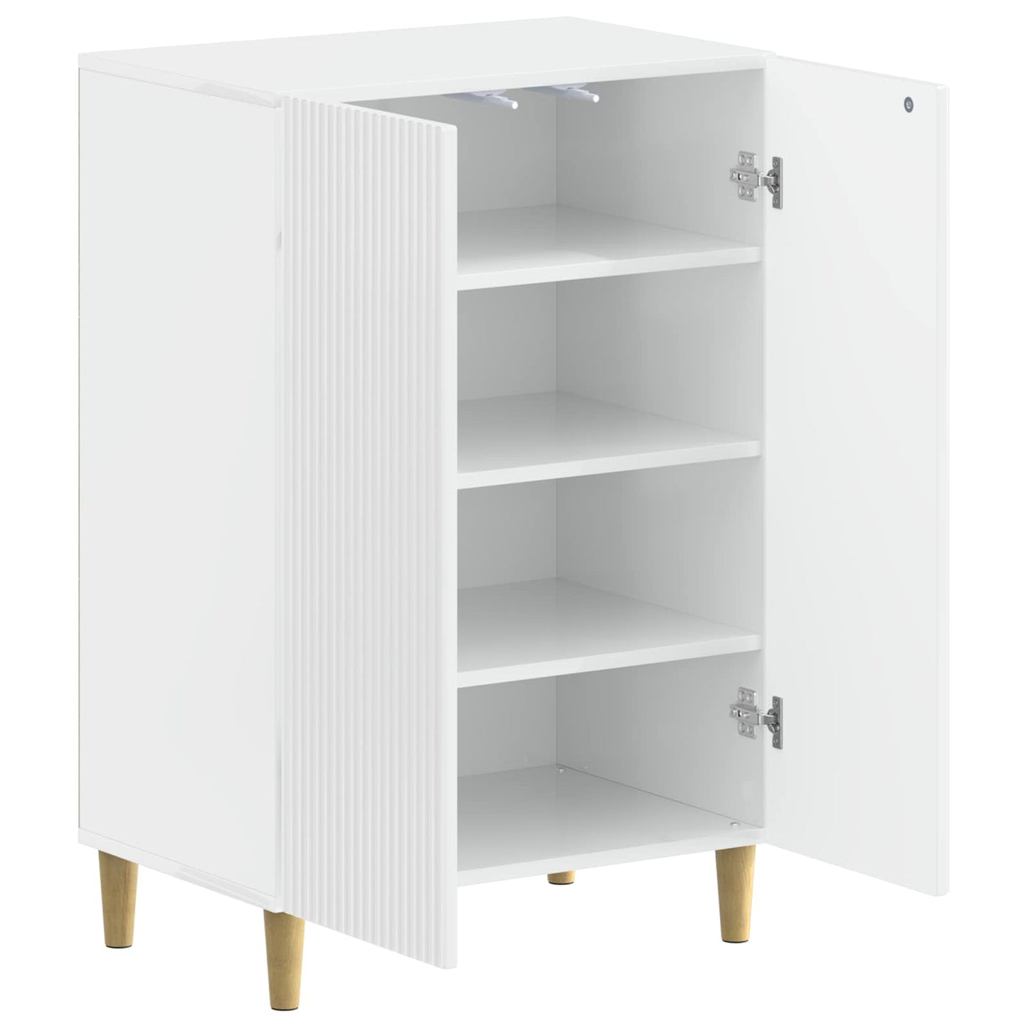 Schoenenkast ARNHEM 59,5 x 39,5 x 90 cm Bewerkt hout