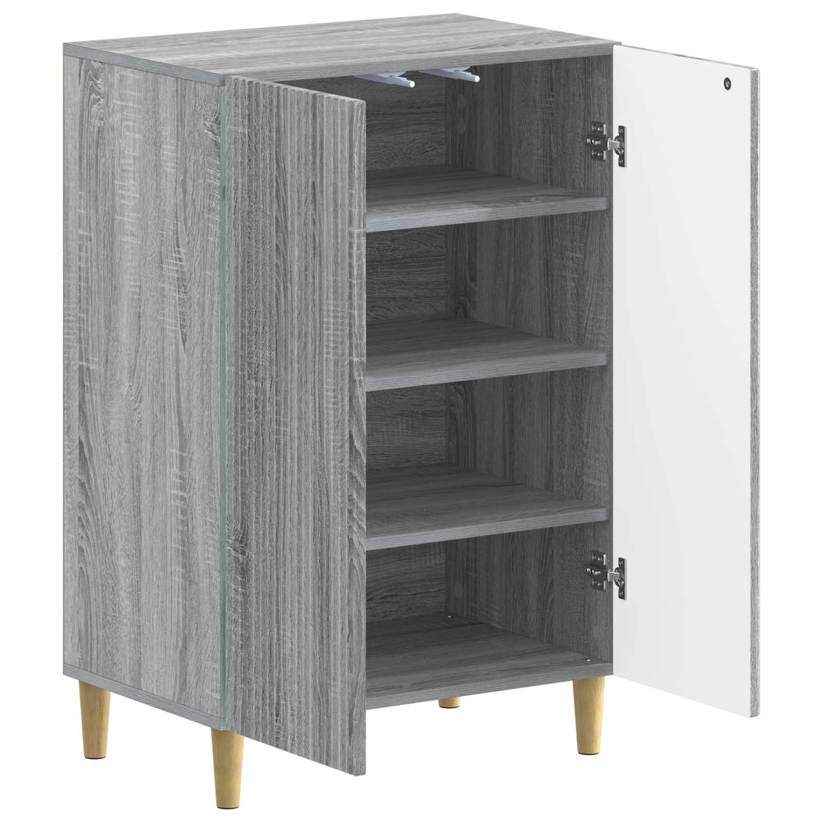 Schoenenkast ARNHEM 59,5 x 39,5 x 90 cm Bewerkt hout