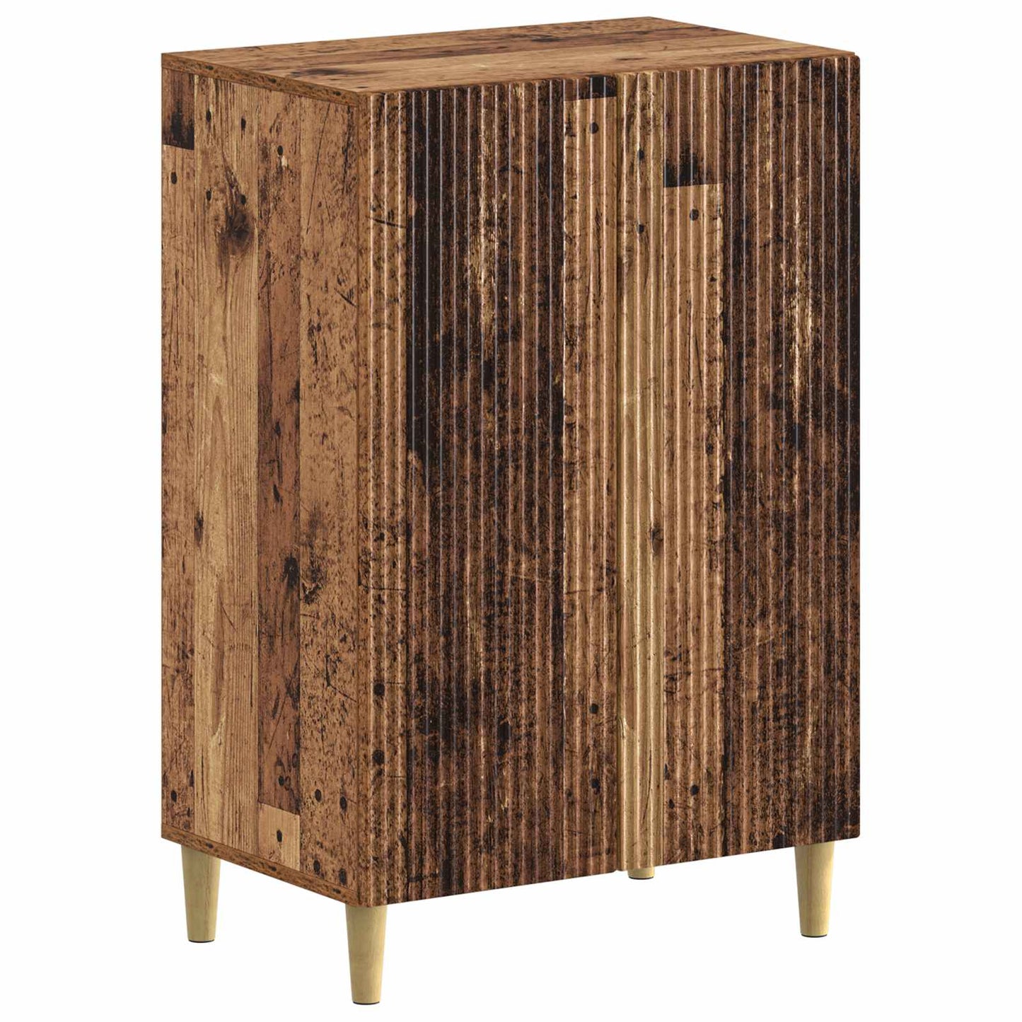 Schoenenkast ARNHEM 59,5 x 39,5 x 90 cm Bewerkt hout Oud hout