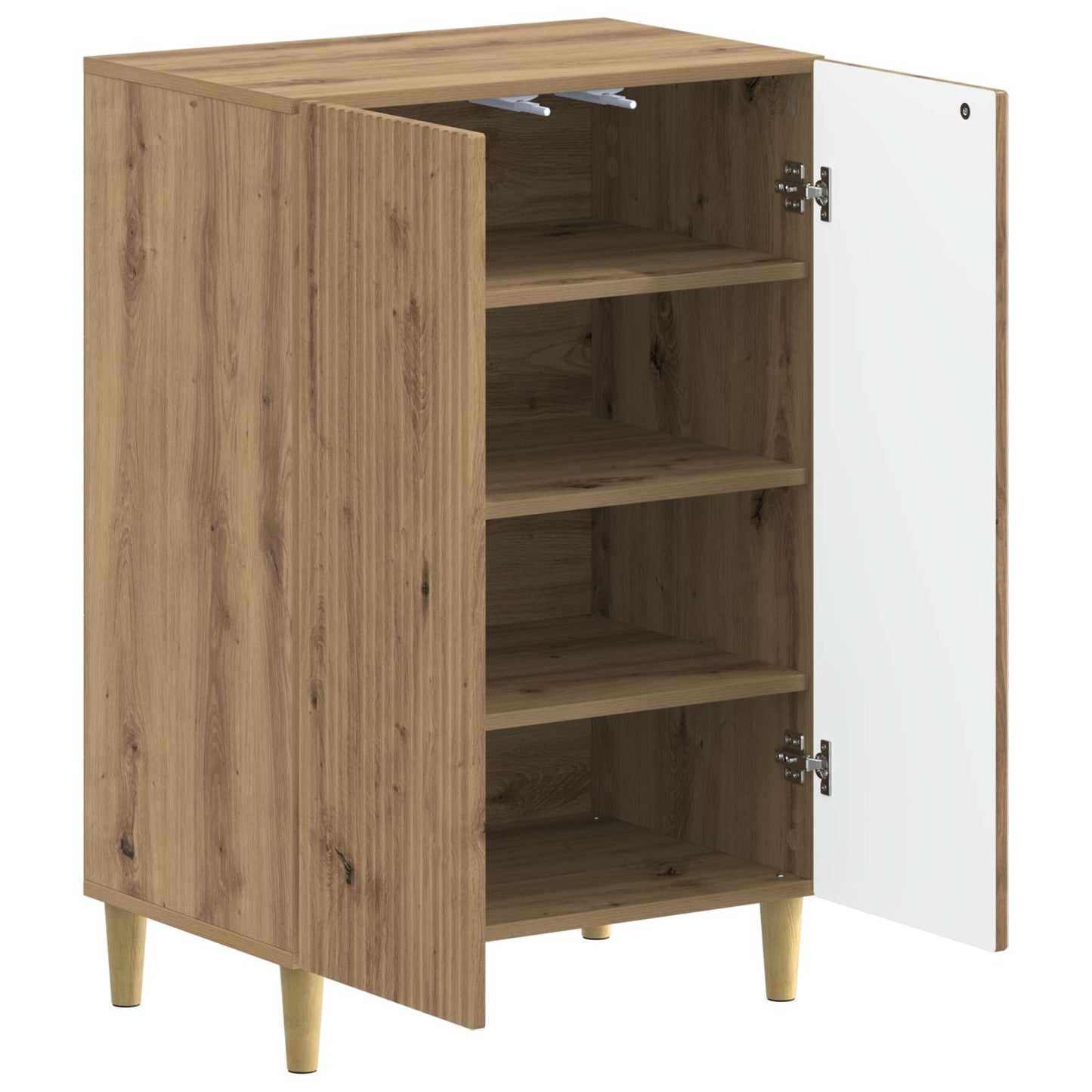Schoenenkast ARNHEM 59,5 x 39,5 x 90 cm Bewerkt hout