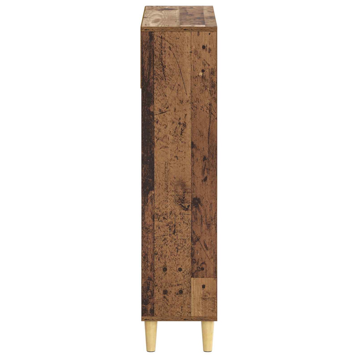 Schoenenkast ARNHEM 78 x 24 x 103 cm Bewerkt hout Oud hout