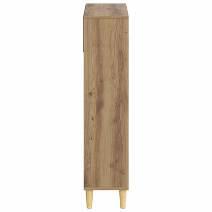 Schoenenkast ARNHEM 78 x 24 x 103 cm Bewerkt hout