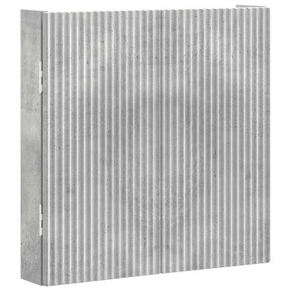 Dartbord Kabinet ARNHEM Betongrijs 52,5 x 10,5 x 53,5 cm