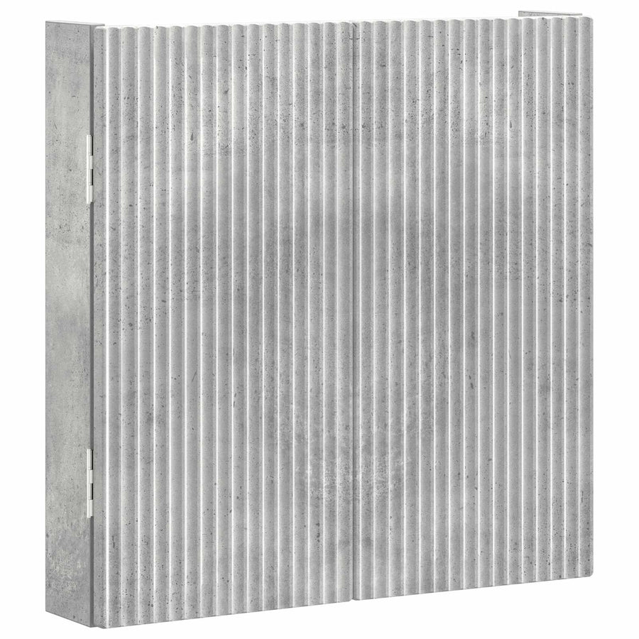 Dartbord Kabinet ARNHEM Betongrijs 52,5 x 10,5 x 53,5 cm