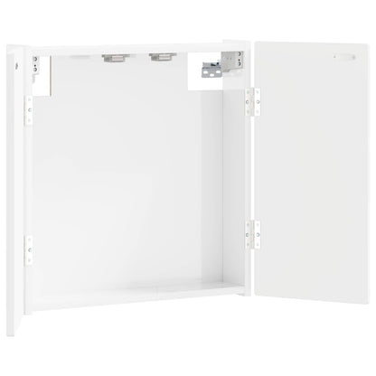 Dartbord Kabinet ARNHEM Hoogglans Wit 52,5 x 10,5 x 53,5 cm