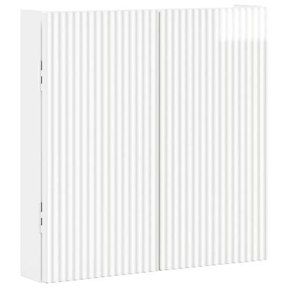 Dartbord Kabinet ARNHEM Hoogglans Wit 52,5 x 10,5 x 53,5 cm
