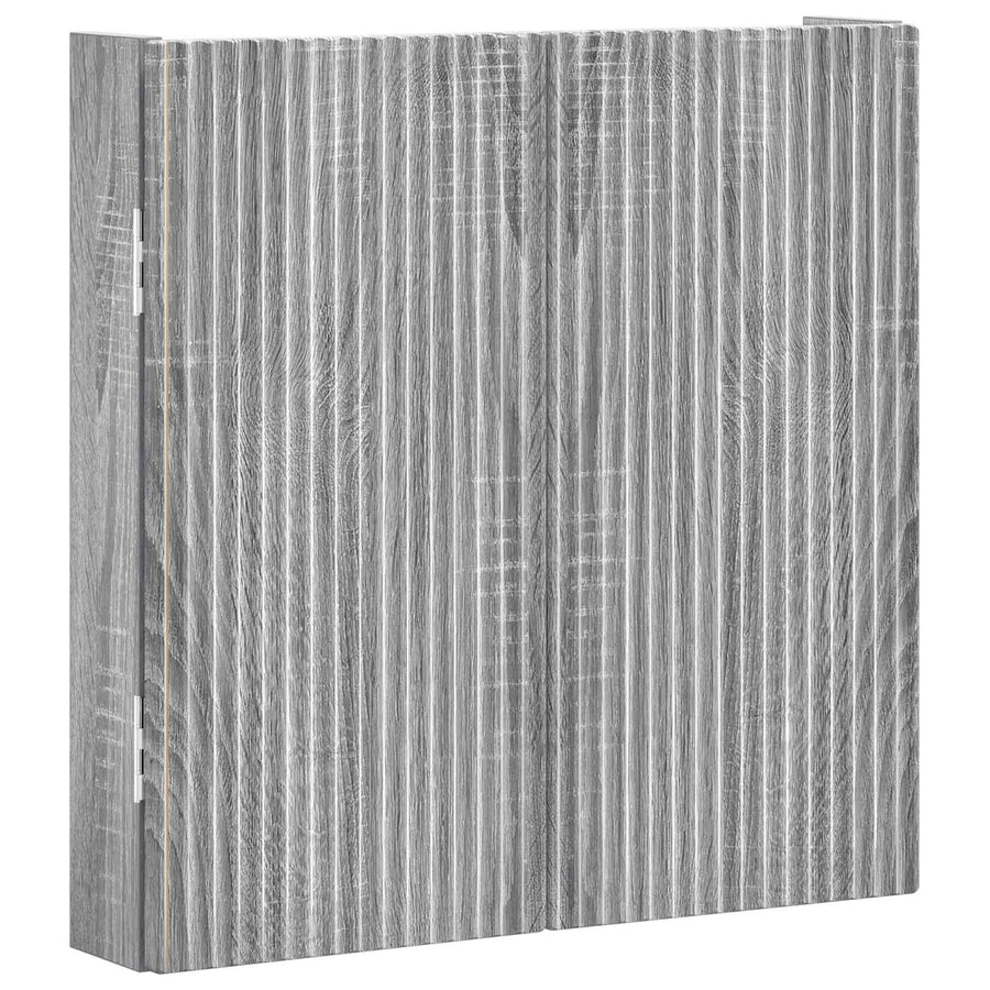 Dartbord Kabinet ARNHEM Grijs Sonoma 52,5 x 10,5 x 53,5 cm