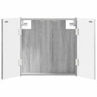 Dartbordkast grijs sonoma 52,5x10,5x53,5 cm engineered wood