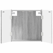 Dartbordkast grijs sonoma 52,5x10,5x53,5 cm engineered wood