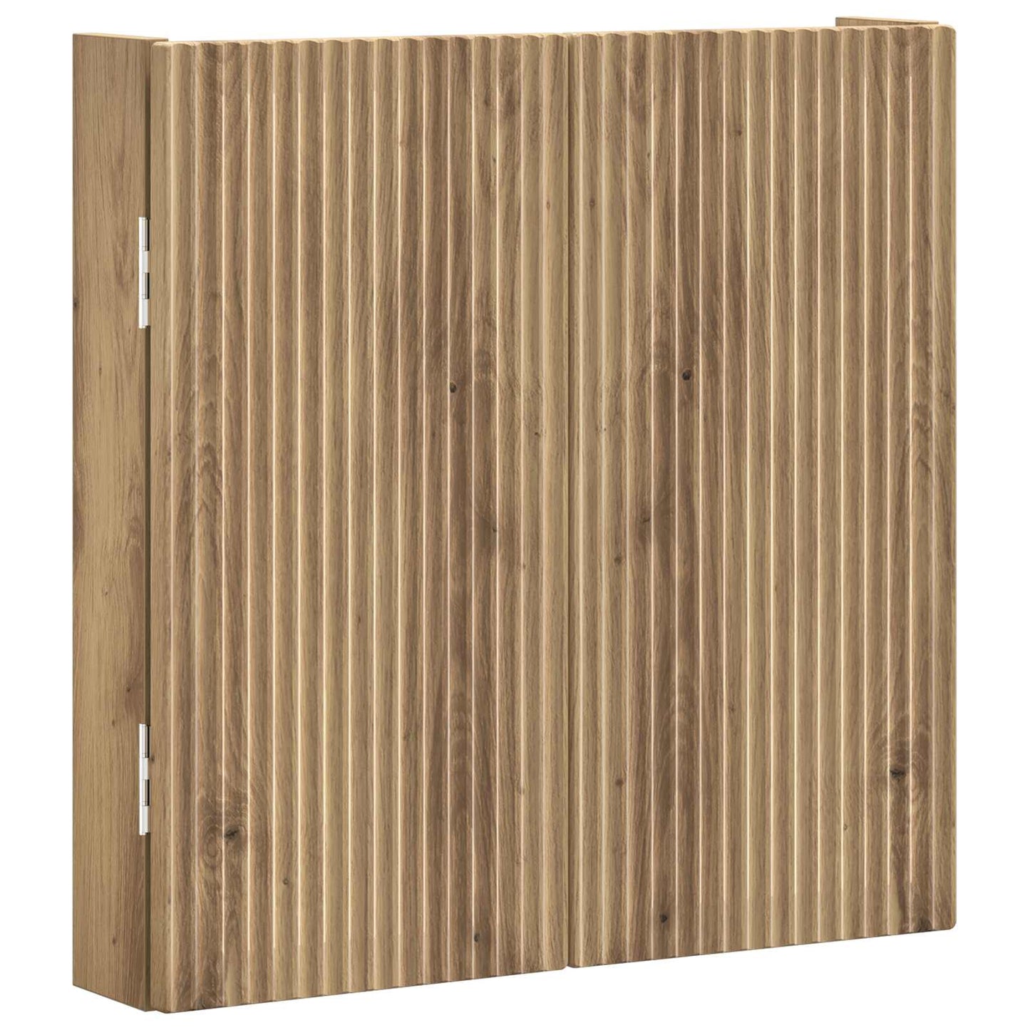 Dartbord Kabinet ARNHEM Artisanaal eiken 52,5 x 10,5 x 53,5 cm