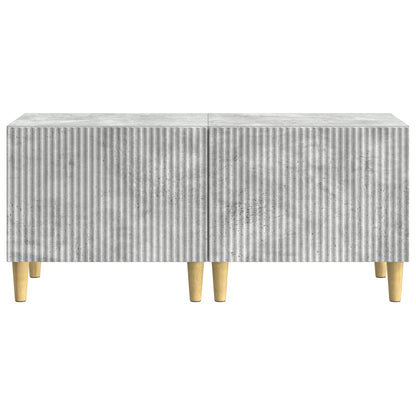 Tv-meubel Betongrijs Bewerkt hout