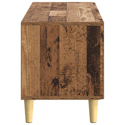 Tv-meubel Oud hout Bewerkt hout