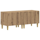 Tv-meubel bewerkt hout 49x35x43 cm bruin