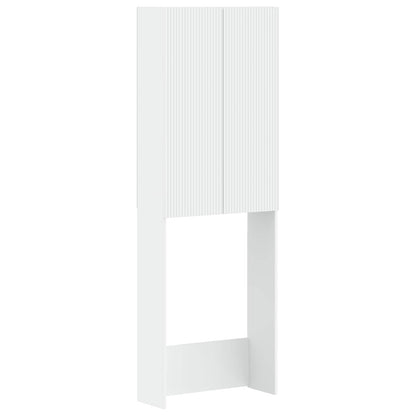 Toiletkast ARNHEM Wit 66 x 25,5 x 190 cm Bewerkt hout