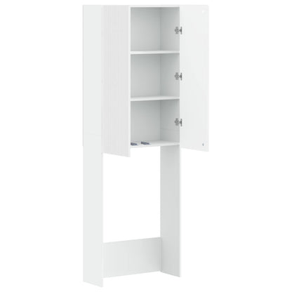 Toiletkast ARNHEM Wit 66 x 25,5 x 190 cm Bewerkt hout