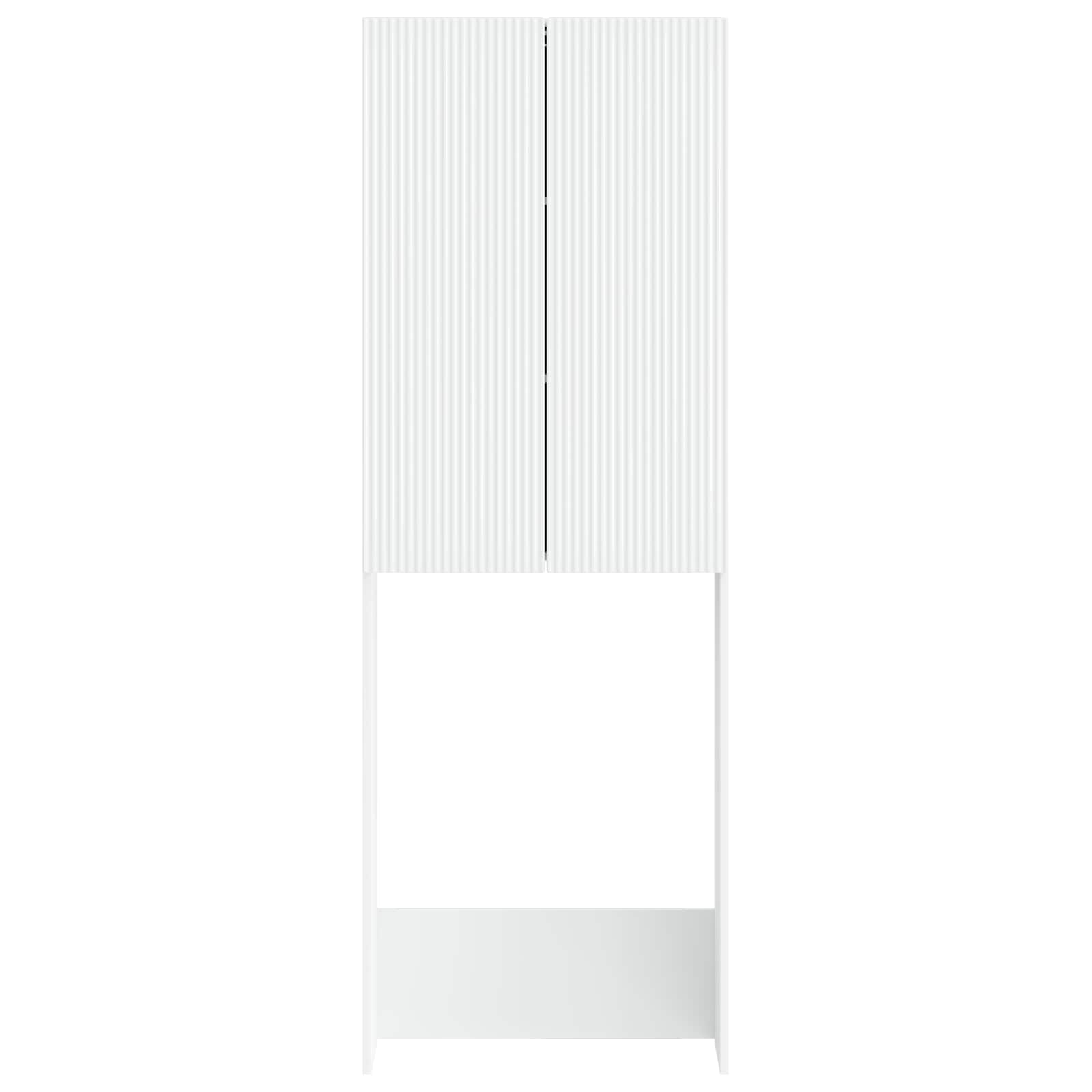 Toiletkast ARNHEM Wit 66 x 25,5 x 190 cm Bewerkt hout