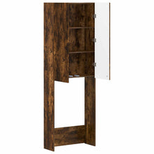 Toiletkast ARNHEM Gerookt eiken 66 x 25,5 x 190 cm Bewerkt hout