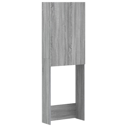 Toiletkast ARNHEM Grijs Sonoma 66 x 25,5 x 190 cm Bewerkt hout