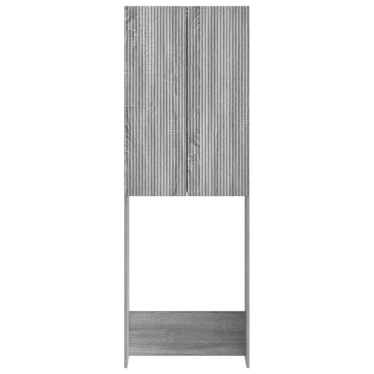 Toiletkast ARNHEM Grijs Sonoma 66 x 25,5 x 190 cm Bewerkt hout