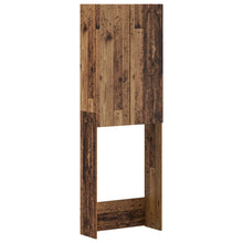 Toiletkast ARNHEM Oud hout 66 x 25,5 x 190 cm Bewerkt hout
