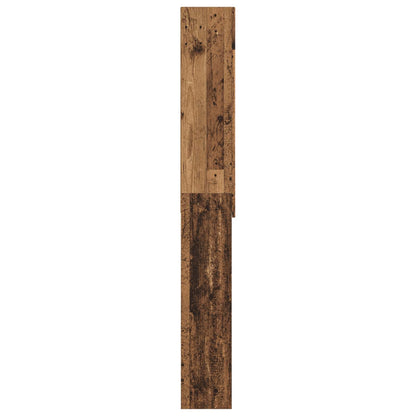 Toiletkast ARNHEM Oud hout 66 x 25,5 x 190 cm Bewerkt hout