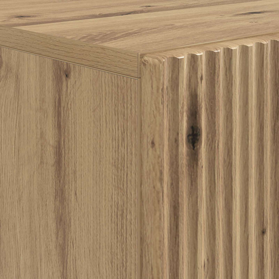 Toiletkast ARNHEM Artisanaal eiken 66 x 25,5 x 190 cm