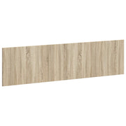 Hoofdbord wandmontage 200x3x50 cm sonoma eiken