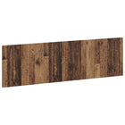 Wandgemonteerd hoofdbord 180 cm oud hout