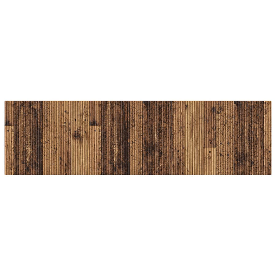 Wandgemonteerd Hoofdeinde ARNHEM Oud hout Bewerkt hout