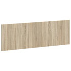 Hoofdbord 160x50 cm wandmontage sonoma eiken