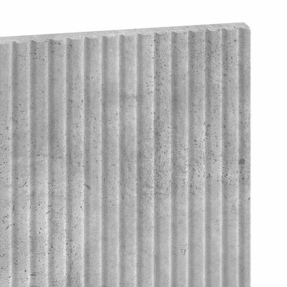 Wandgemonteerd Hoofdeinde ARNHEM Betongrijs Bewerkt hout