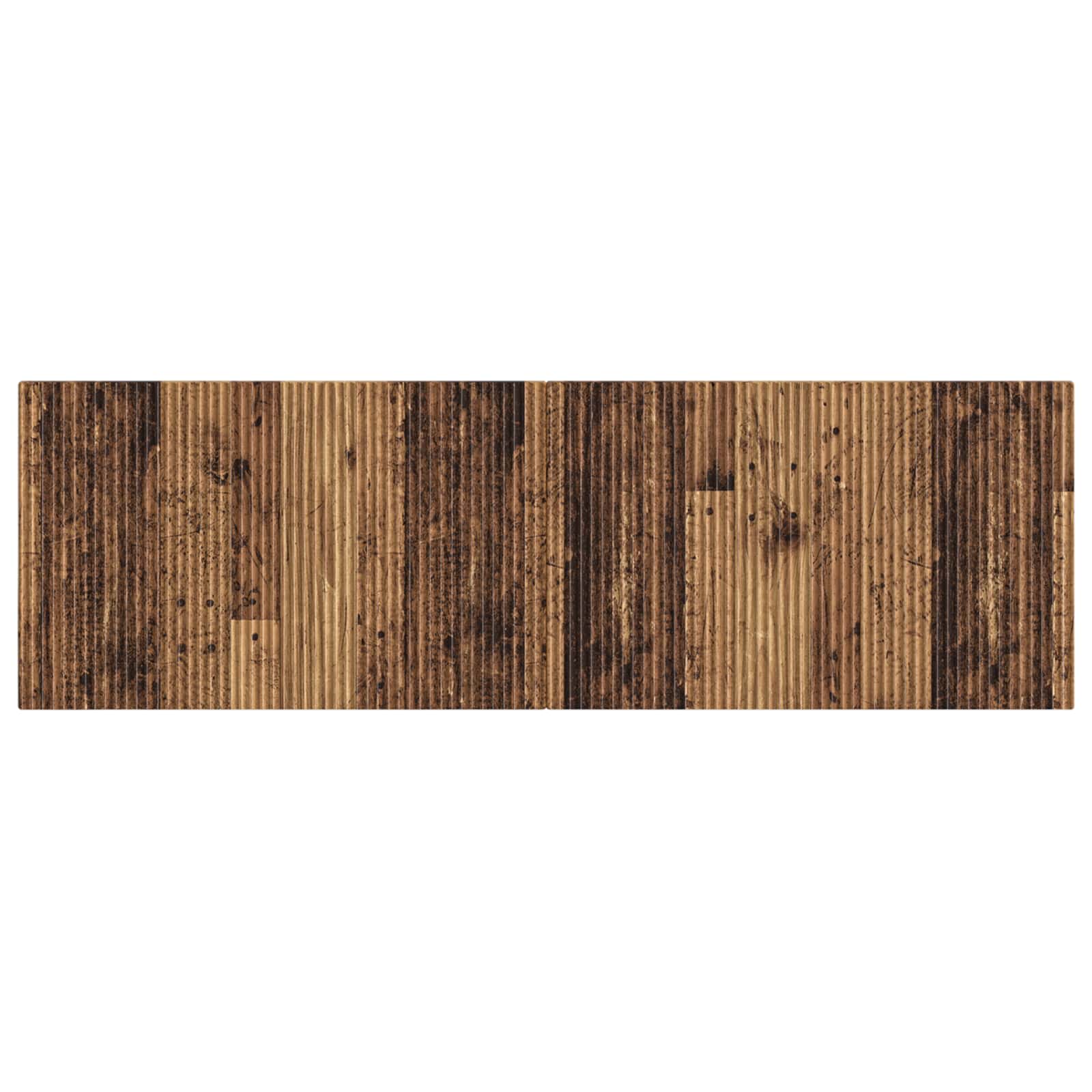 Wandgemonteerd Hoofdeinde ARNHEM Oud hout Bewerkt hout