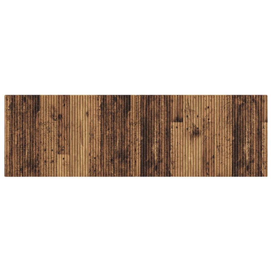 Wandgemonteerd Hoofdeinde ARNHEM Oud hout Bewerkt hout