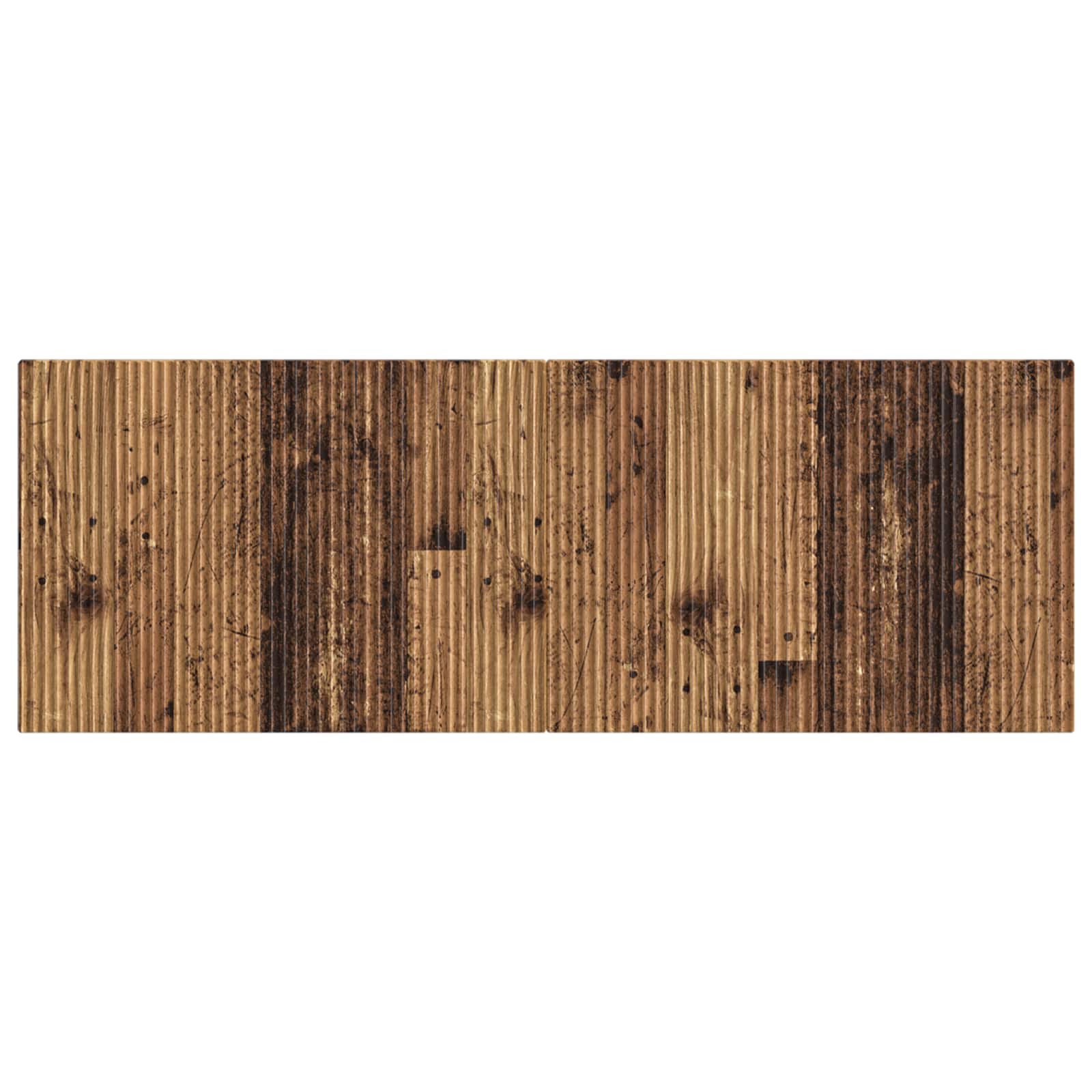 Wandgemonteerd Hoofdeinde ARNHEM Oud hout Bewerkt hout