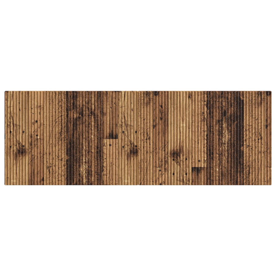 Wandgemonteerd Hoofdeinde ARNHEM Oud hout Bewerkt hout