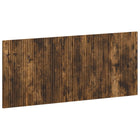 Hoofdbord ARNHEM wandmontage gerookt eiken 120x50 cm