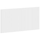 Hoofdbord 100x50 cm bewerkt hout wit