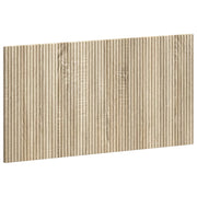 Hoofdbord wandmontage 100x3x50 cm sonoma eiken