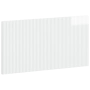Hoofdbord ARNHEM 100x50 cm hoogglans wit bewerkt hout