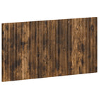 Hoofdbord 100x3x50 cm gerookt eiken wandmontage